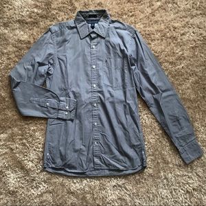 Custom Fit Long Sleeve Dress Shirt Tommy Hilfiger